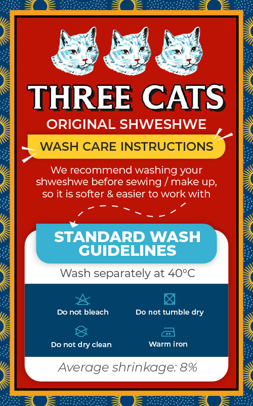 Standard wash guidelines